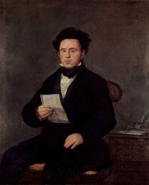 Francisco de Goya Portrat des Juan Bautista de Muguiro Norge oil painting art